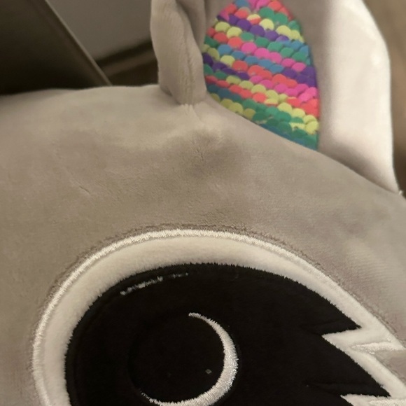 Squishmallow 12" Max Raccoon Sequin Belly Plush stuffed animal kids toy - Picture 4 of 10